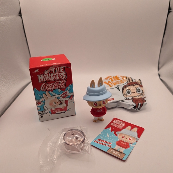 POP MART Other - NWT Pop Mart | Labubu The Monsters Coca Cola Series Confirmed Vacation Fit
